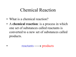 Chapter 4: Chemical Reactions