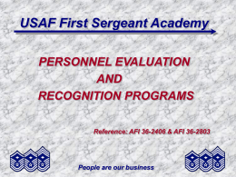 enlisted evaluation system