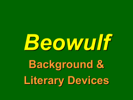 Beowulf - CHS AP English