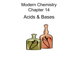Modern Chemistry Chapter 14