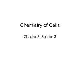 Chemistry of Cells - Aditya K Panda, PhD