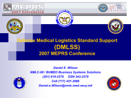 DMLSS - MEPRS.info