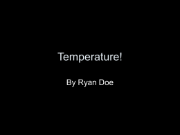 Temperature! - OptionsHighSchool