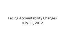 Facing Accountablitiy Changes 5