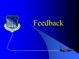 enlisted evaluation system (feedback)