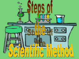 Scientific Method PPT