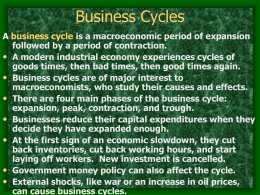 Chapter 15 Economic Instability