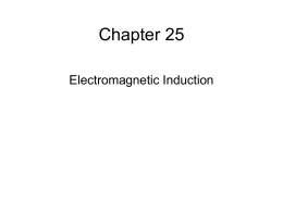 Chapter 25 Clicker questions.