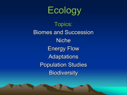 Ecology - Hess