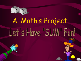 A. Math`s Project