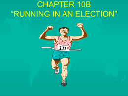 chapter 10b "electing leaders" - Greenbush Middle River School