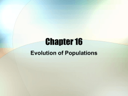 Chapter 16 - variation Notes