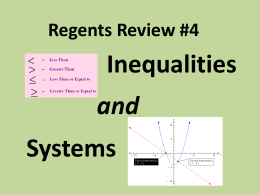 Regents Review #4