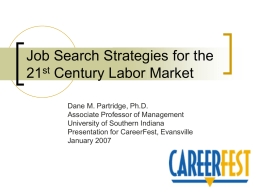 Job Search Strategies for the 21st Century