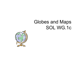 Globes and Maps