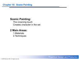 Chapter 10: Scene Painting