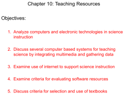 Chapter 10 Computers and Technology