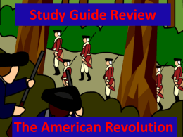 Study Guide Review - Thomas C. Cario Middle School