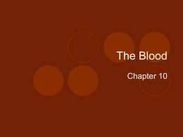 The Blood - SVSD SharePoint Web Site