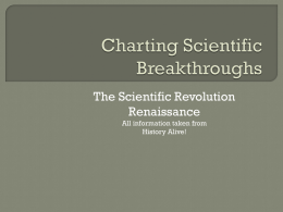 Charting Scientific Breakthroughs