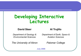 Interactive Lectures