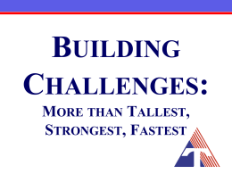 building challenges - Trumbull County ESC