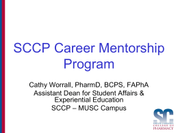 2014 Career Mentorship Program
