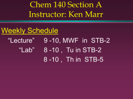 Chem 105 Power Pt Lectures
