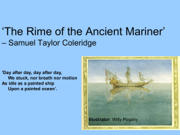 `The Rime of the Ancient Mariner` – Samuel
