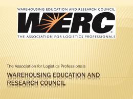Warehousing Education and Research Council