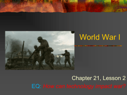 World War I_Lesson 2