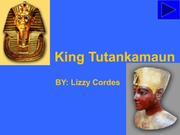 King Tutankamaun