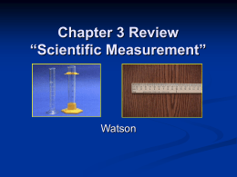Chapter 3 Review - Mr-Watson-General-Chemistry-B