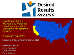 DRDP Results - The Early Childhood Technical Assistance Center