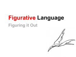 Figurative Language - ereadingworksheets