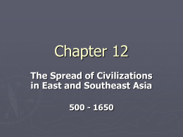 Chap 12 - East and SE Asia