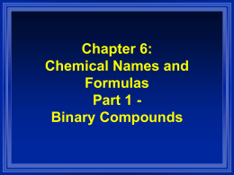 2b PPT Binary Names and Formulas