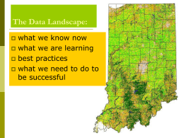 Indiana Data Initiative - Information for Indiana