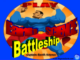 Battleship - Regents Earth Science