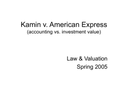 Kamin v. American Express