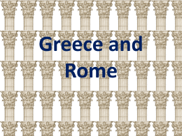 Greece and Rome Review