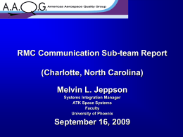 RMC Communication Sub