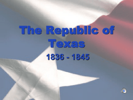 The Annexation of Texas Review