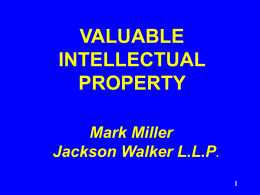 Intellectual Property Malpractice ? for ? Attorneys