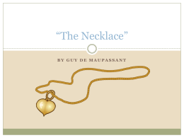 The Necklace”