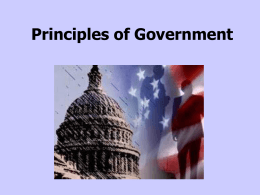Unit 1 PP1 - Intro to Government