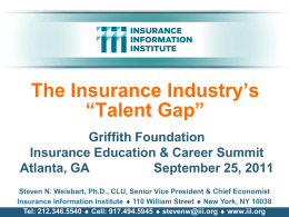 Griffith-0925112 - Insurance Information Institute