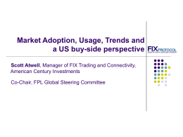 Market Adoption, Usage, Trends and a US buy