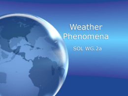 Weather Phenomena