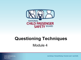 CPSID: Module 4 – Questioning